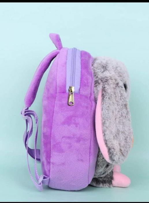 1 mochila de peluche bonita, mochila de dibujos animados para niña, mochilas mullidas - Quierox - Tienda Online