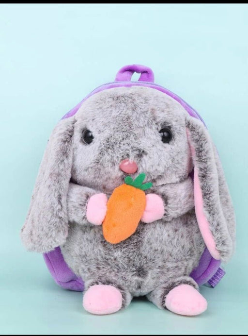 1 mochila de peluche bonita, mochila de dibujos animados para niña, mochilas mullidas - Quierox - Tienda Online