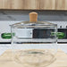 1 olla a baja temperatura de borosilicato resistente al calor con cubierta y doble asa - Quierox - Tienda Online