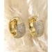1 par de Argollas con diamantes de imitación para mujer - Quierox - Tienda Online