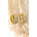 1 par de Argollas con diamantes de imitación para mujer - Quierox - Tienda Online