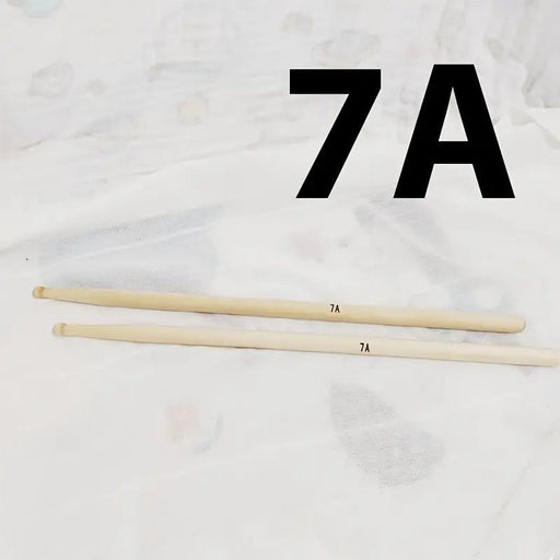 1 Par de Baquetas de Madera de Arce para Batería de Jazz, 7A - Quierox - Tienda Online