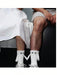 1 par de calcetines blancos magnéticos con diseño de pareja tomada de la mano - Quierox - Tienda Online