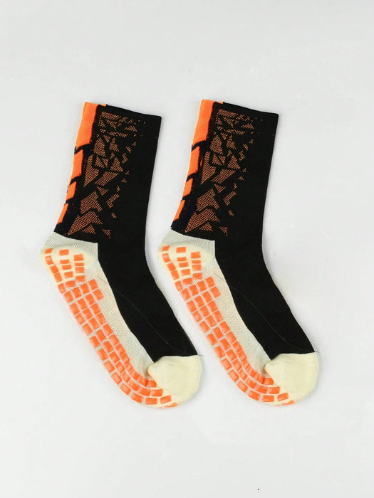 1 par de calcetines deportivos de media pantorrilla para hombre - Quierox - Tienda Online
