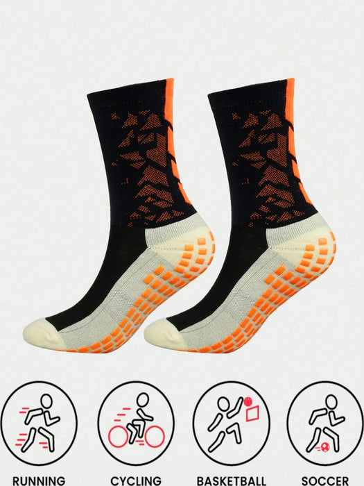 1 par de calcetines deportivos de media pantorrilla para hombre - Quierox - Tienda Online
