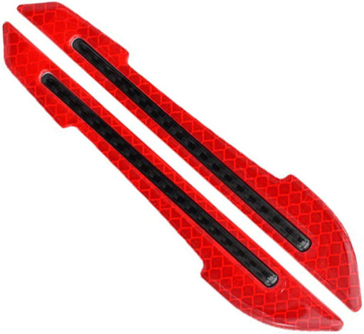 1 par de calcomanías de advertencia para espejo de automóvil, tiras reflectantes de advertencia de seguridad anticolisión - Quierox - Tienda Online