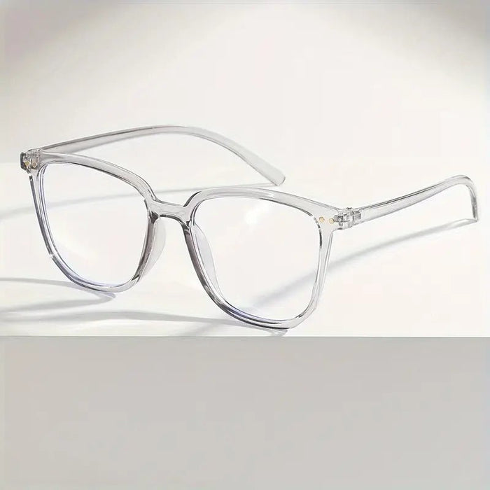 1 Par de Gafas Cuadradas de PC de Montura Completa sin Receta - Quierox - Tienda Online