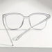 1 Par de Gafas Cuadradas de PC de Montura Completa sin Receta - Quierox - Tienda Online