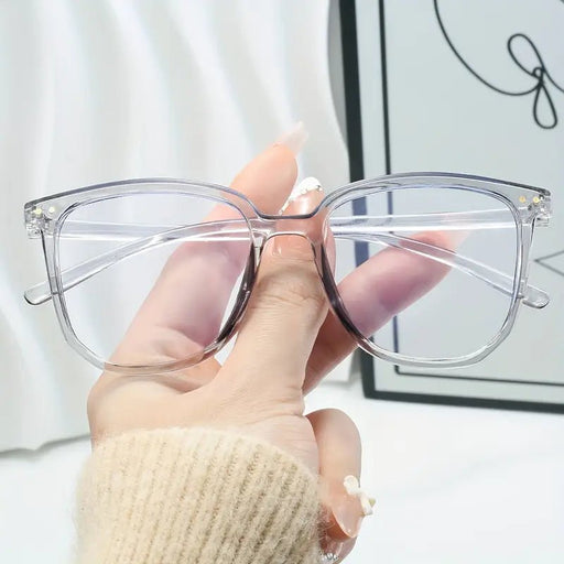 1 Par de Gafas Cuadradas de PC de Montura Completa sin Receta - Quierox - Tienda Online