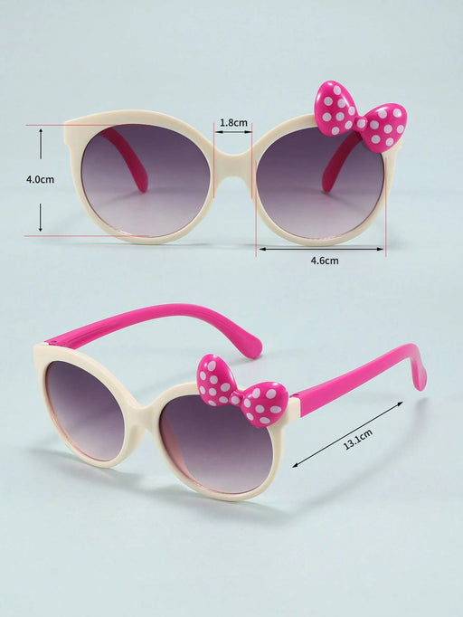 1 par de gafas de moda básicas para niñas, ideales para vacaciones - Quierox - Tienda Online