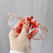 1 Par de Gafas Ovaladas con Montura Completa, Marco Transparente en tono rosado - Quierox - Tienda Online