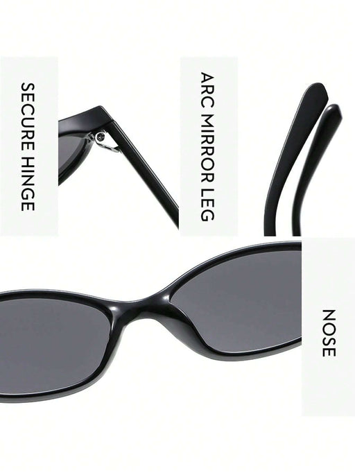 1 par de gafas vintage ovaladas de montura pequeña para mujer, elegantes y de alta gama - Quierox - Tienda Online