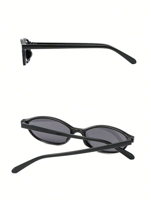 1 par de gafas vintage ovaladas de montura pequeña para mujer, elegantes y de alta gama - Quierox - Tienda Online