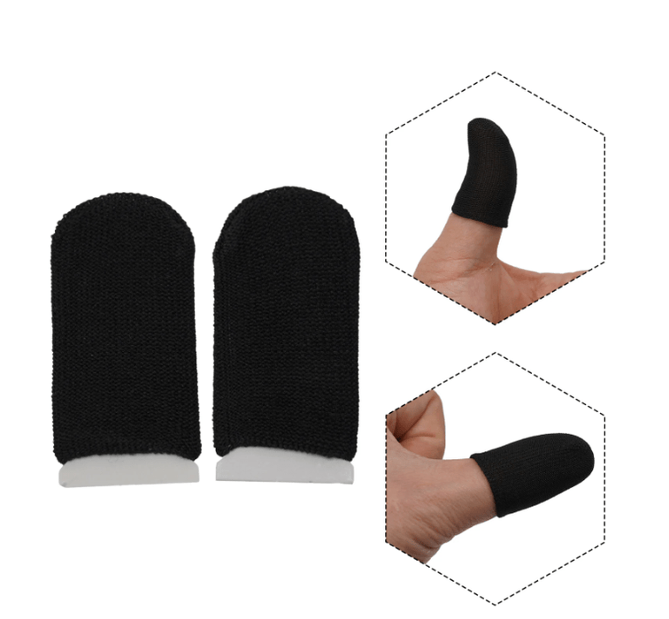 1 par de guantes con yema del dedo para juegos móviles para jugadores, resistentes al sudor - Quierox - Tienda Online