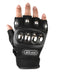 1 Par De Guantes De Moto De Medio Dedo Sin Dedos Con Carcasa De Mano - Quierox - Tienda Online