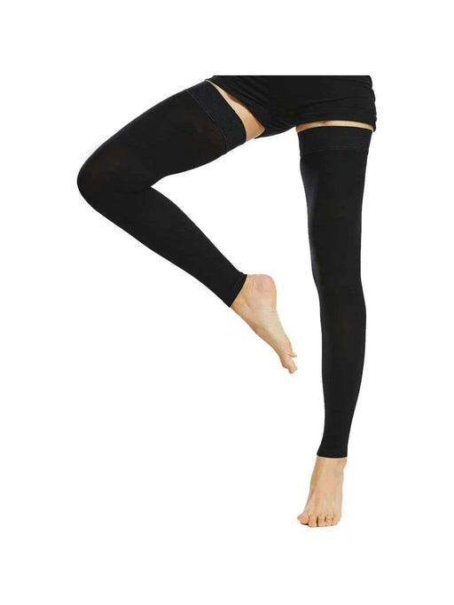 1 par de mangas de compresión hasta el muslo para mujer, accesorios de fitness - Quierox - Tienda Online