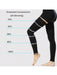 1 par de mangas de compresión hasta el muslo para mujer, accesorios de fitness - Quierox - Tienda Online