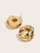 1 par de pendientes con diseño de giro de moda para mujer para decoración diaria. - Quierox - Tienda Online