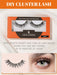 1 par de pestañas individuales extralargas reutilizables estilo ojo de gato de 12 mm - Quierox - Tienda Online