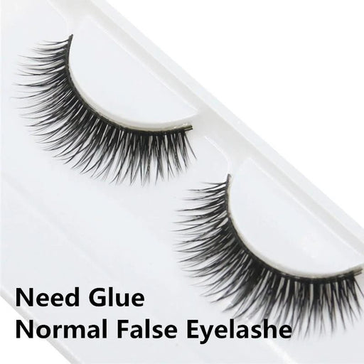 1 par de pestañas postizas negras - Quierox - Tienda Online