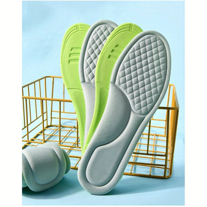 1 Par de Plantillas Deportivas Transpirables - Absorbentes de Sudor, con Diseño Antideslizante - Quierox - Tienda Online