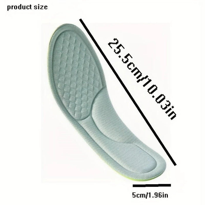 1 Par de Plantillas Deportivas Transpirables - Absorbentes de Sudor, con Diseño Antideslizante - Quierox - Tienda Online