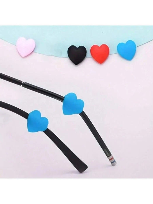 1 par de sujetadores de silicona con forma de corazón lindos para gafas - Quierox - Tienda Online
