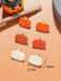 1 par Pendientes acrílicos para mujeres Halloween en forma de calabaza - Quierox - Tienda Online