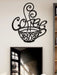 1 pcs de silueta de taza de café para decoración de pared, escultura de metal para cafetería - Quierox - Tienda Online