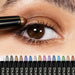 1 pcs Lápiz de sombra de ojos marrón rojizo metálico, resistente al agua, de larga duración, con brillo y pigmentación alta - Quierox - Tienda Online