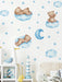 1 pegatina de pared con diseño de oso y luna, de vinilo para decoración del hogar - Quierox - Tienda Online