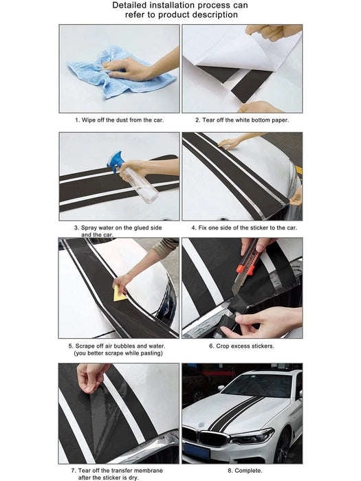 1 pegatina para el capó del coche - Quierox - Tienda Online