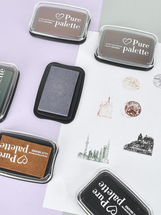 1 pieza Almohadilla de tinta vintage, de vuelta a la escuela, útiles escolares - Quierox - Tienda Online