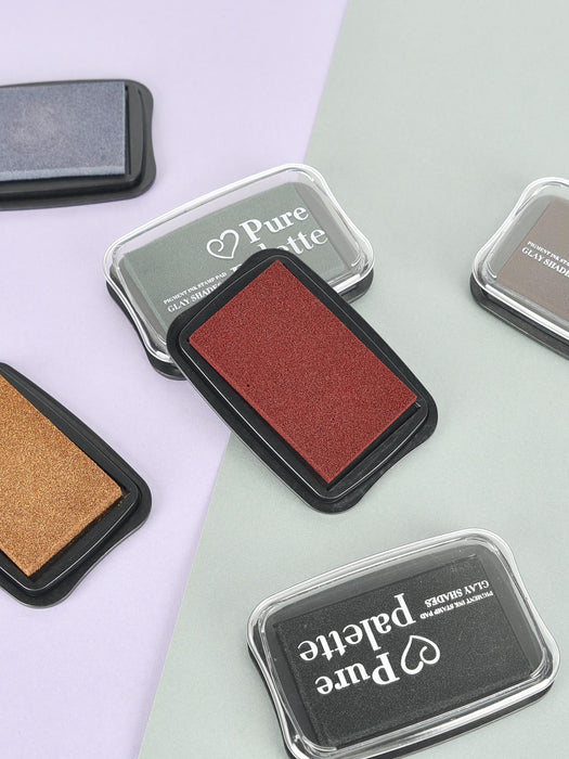 1 pieza Almohadilla de tinta vintage, de vuelta a la escuela, útiles escolares - Quierox - Tienda Online