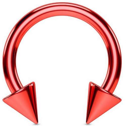 1 pieza, anillos para tabique de herradura, barras de nariz de acero inoxidable - Quierox - Tienda Online