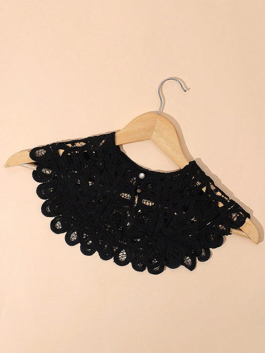 1 Pieza Bolero Sin Mangas De Encaje Decorativo Para Mujeres - Quierox - Tienda Online