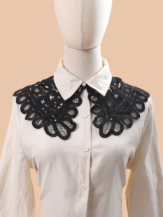 1 Pieza Bolero Sin Mangas De Encaje Decorativo Para Mujeres - Quierox - Tienda Online