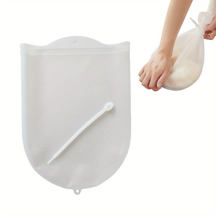 1 pieza Bolsa de amasar de silicona, una bolsa de amasar manual multifuncional, una herramienta de cocina - Quierox - Tienda Online