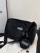 1 Pieza Bolso Cruzado De Moda 2 En 1 Con Cierre De Cremallera De Nailon - Quierox - Tienda Online