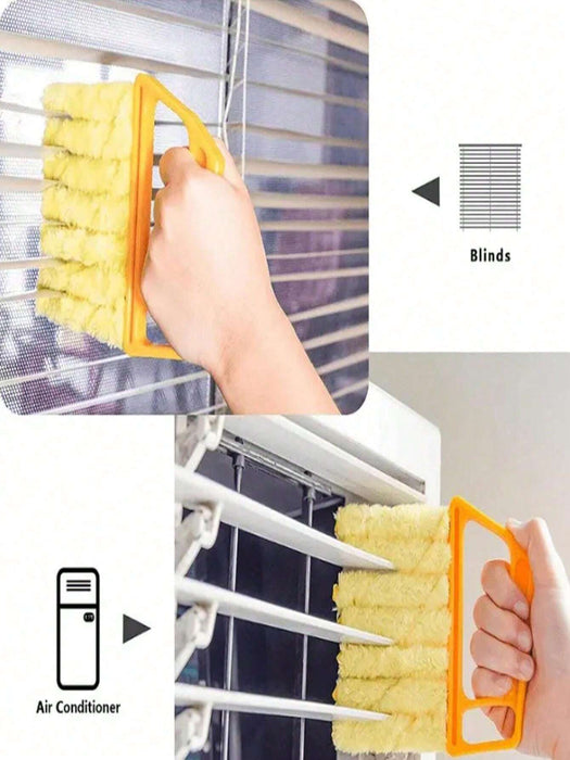 1 pieza Cepillo de limpieza multifuncional para persianas, herramienta de limpieza - Quierox - Tienda Online