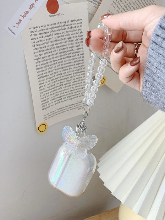 1 pieza Charm protector decorativo con lazo holográfico y brillo - Quierox - Tienda Online