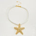 1 pieza Collar con colgante de estrella exagerada estilo playero y cuerda gruesa - Quierox - Tienda Online