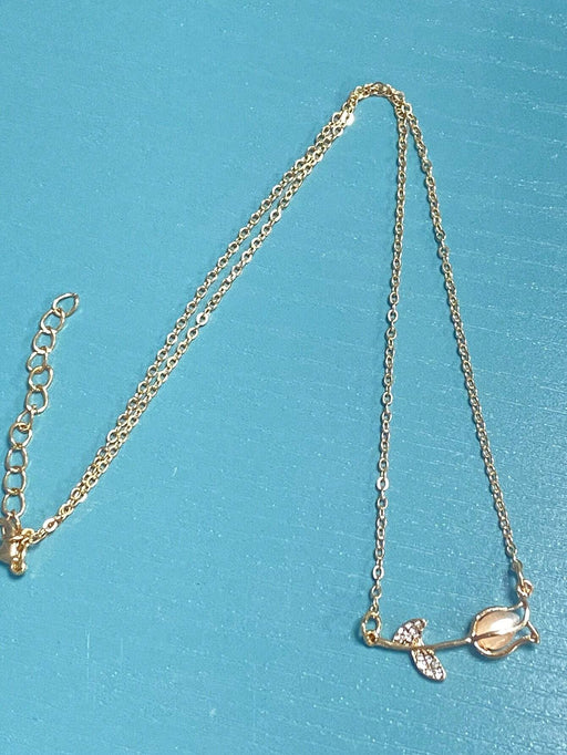1 Pieza Collar De Tulipán De Lujo De Alta Gama, De Diamantes De Imitación - Quierox - Tienda Online