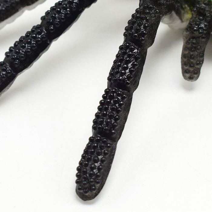 1 pieza de araña aterradora de TPR de 5,91 pulgadas, juguete de simulación, decoración de Halloween, broma para fiestas - Quierox - Tienda Online