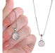 1 Pieza De Collar Colgante De Piedra Lunar Blanca - Quierox - Tienda Online