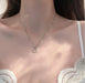 1 Pieza De Collar Colgante De Piedra Lunar Blanca - Quierox - Tienda Online