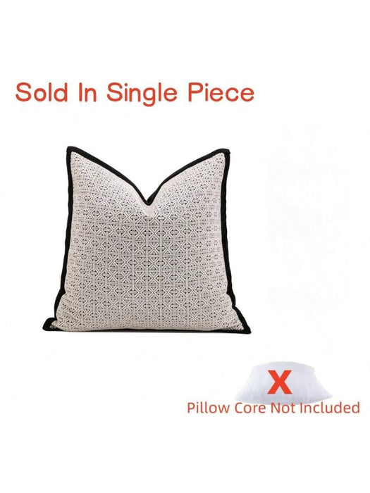 1 pieza de funda de cojín de lujo de terciopelo chenille gruesa decorativa, cubierta de cojín - Quierox - Tienda Online