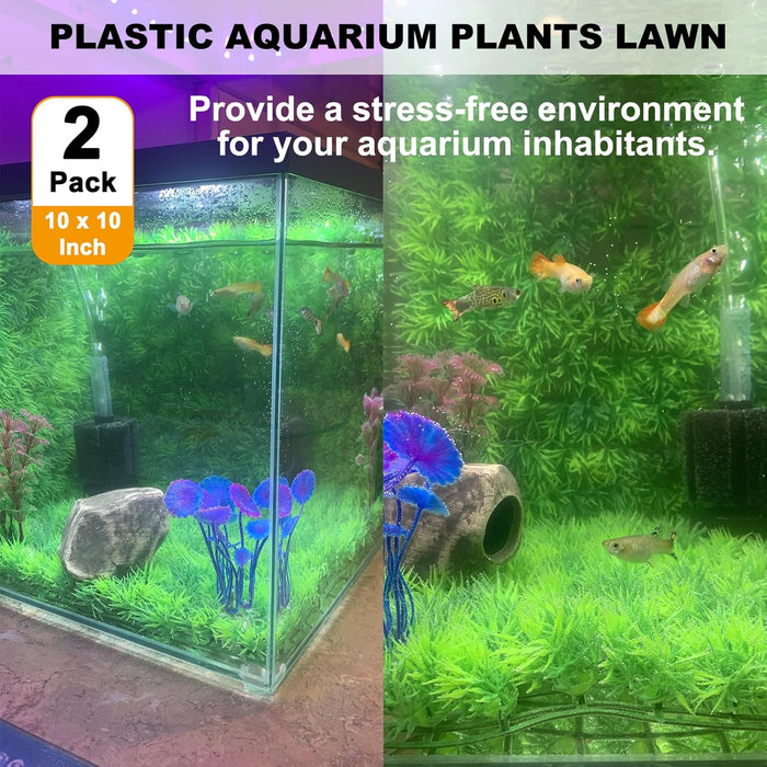 1 Pieza de juguetes de escalada de cangrejo ermitaño, alfombra de césped sintético de 10 x 10 pulgadas - Quierox - Tienda Online