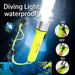1 pieza de linterna de buceo LED IP68, luz de buceo portátil y multifuncional para viajes de emergencia - Quierox - Tienda Online