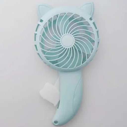 1 pieza de mini ventilador portátil de dibujos animados de gato lindo - Quierox - Tienda Online